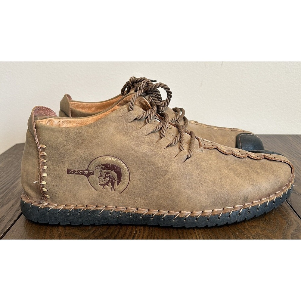 Sport Show Fashion Oxford Leather Shoes Moccasin-gommino Warm Winter Size 13‎